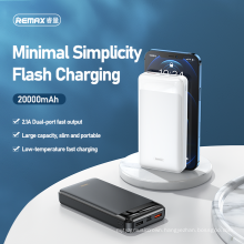 Remax Join Us battery 20000mah Charging led powerbanks portable mobile cell phone charger type-c power banks